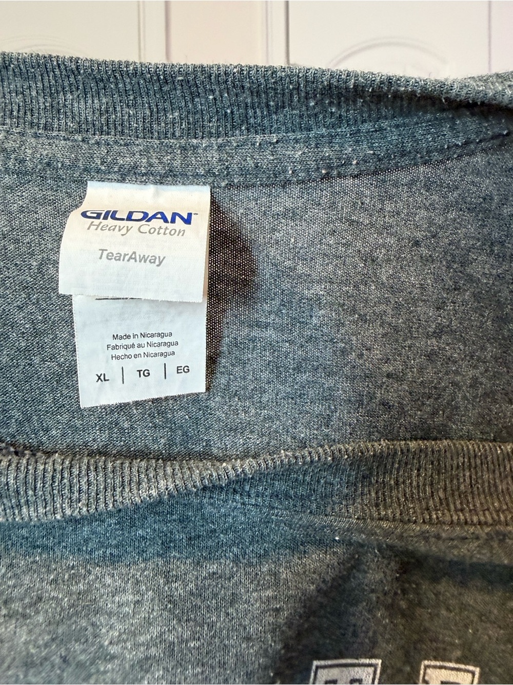 Gildan Dark Gray 'Limited 1966' Graphic Tee with Flag Print - Picture 3 of 3